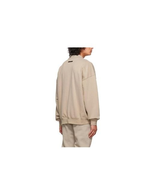 Fear Of God Natural Fw21 French Terry Polo Shirt 'Tan' for men