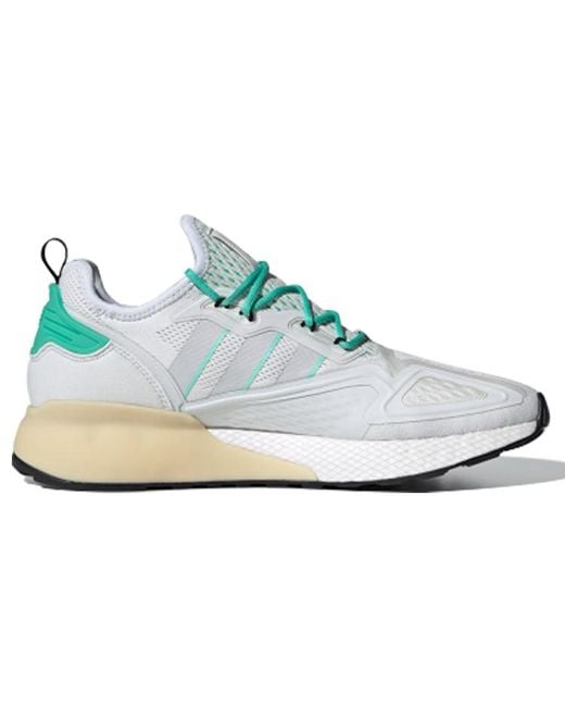 Adidas Blue Zx 2K Boost Hi-Res' for men