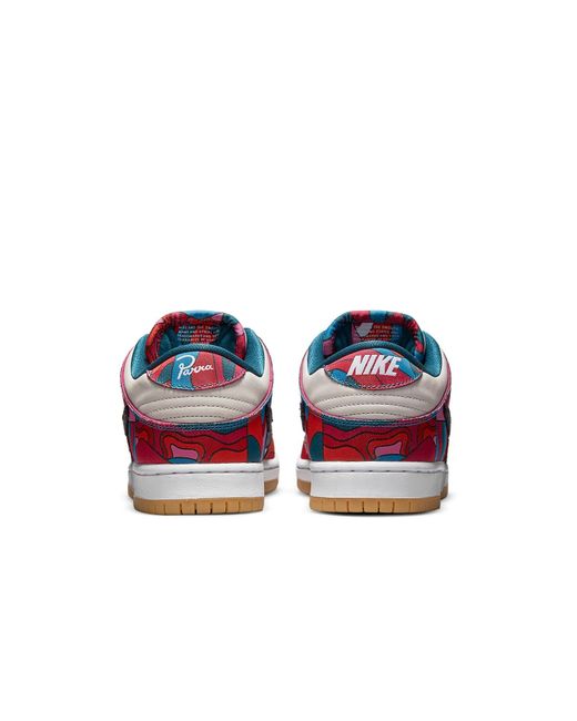 Nike Blue X Parra Sb Dunk Low Pro 'Abstract Art' for men