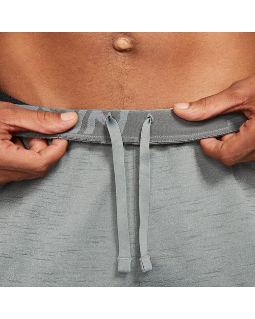 Nike Gray Yoga Dri-Fit Pants for men