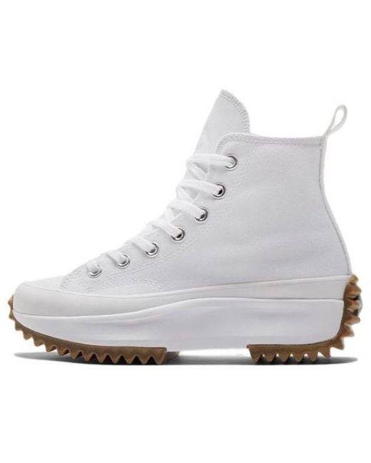 Converse White Run Star Hike High Gum' for men