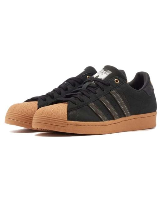 Adidas Blue Superstar Gore-Tex Gum' for men