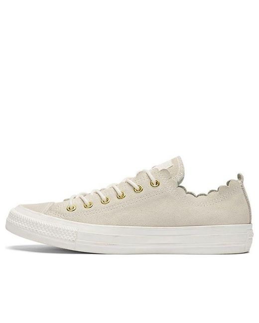 Converse Chuck Taylor All Star Creamy in White | Lyst