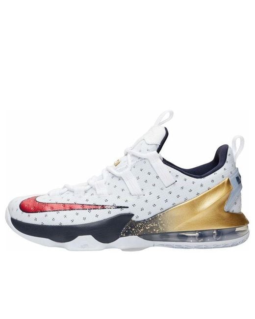 Nike Blue Lebron 13 Low 'Olympics' for men