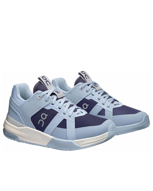 On Shoes Blue (Wmns) The Roger Clubhouse Pro 'Chambray Midnight'