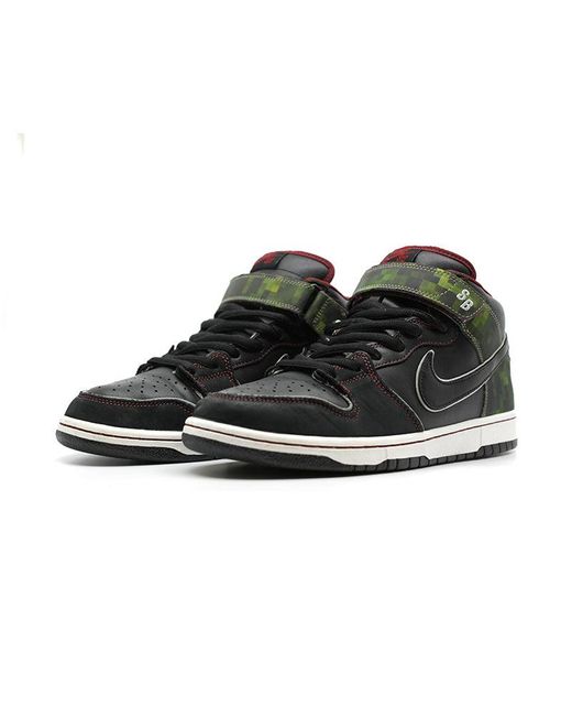 Nike Black Dunk Mid Elite Sb 'Nitraid' for men