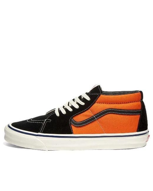 Vans Orange Og Sk8-Mid Lx 'Exuberance' for men