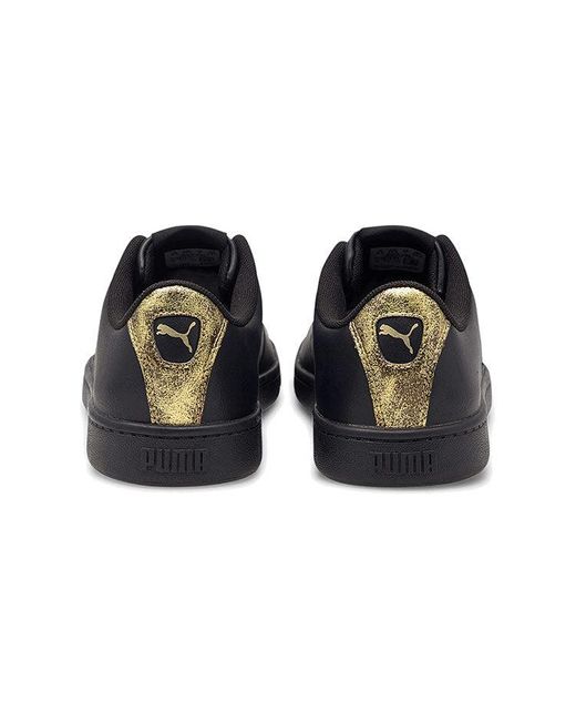 PUMA Black (Wmns) Vikky V2 Cat Metallic Shoes