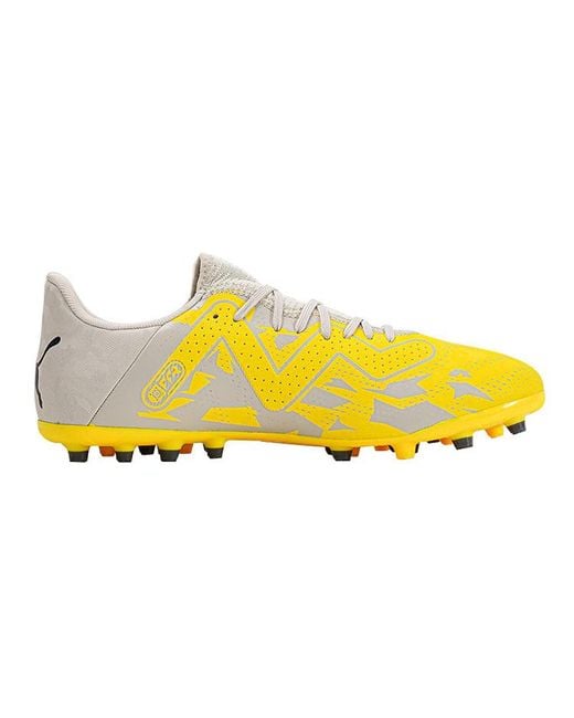 PUMA Yellow Future Play Mg Comfort Lightweight Cleats for men