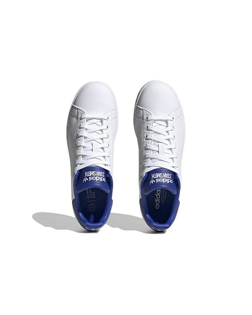Adidas Blue Originals Stan Smith Shoes 'Cloud Semi Lucid' for men