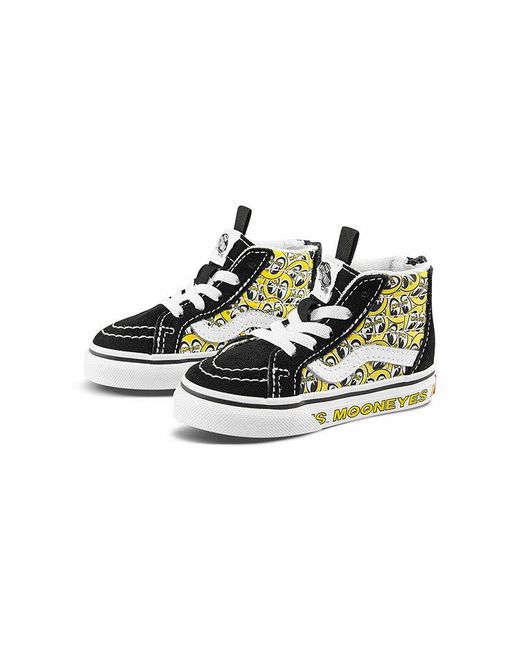 Vans Black Mooneyes X Sk8-Hi Zip for men