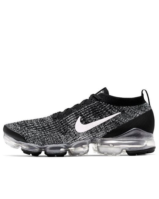 Nike Black Air Vapormax Flyknit 3 'Oreo' for men
