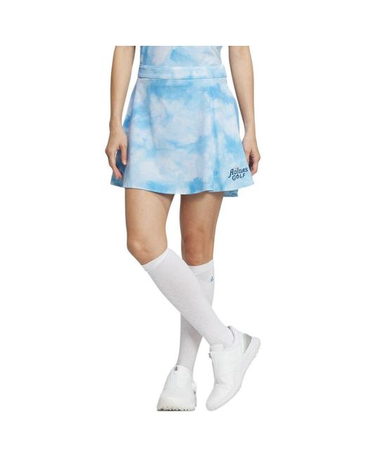 Adidas Blue Playgreen Graphic Skirt (asia Sizing)