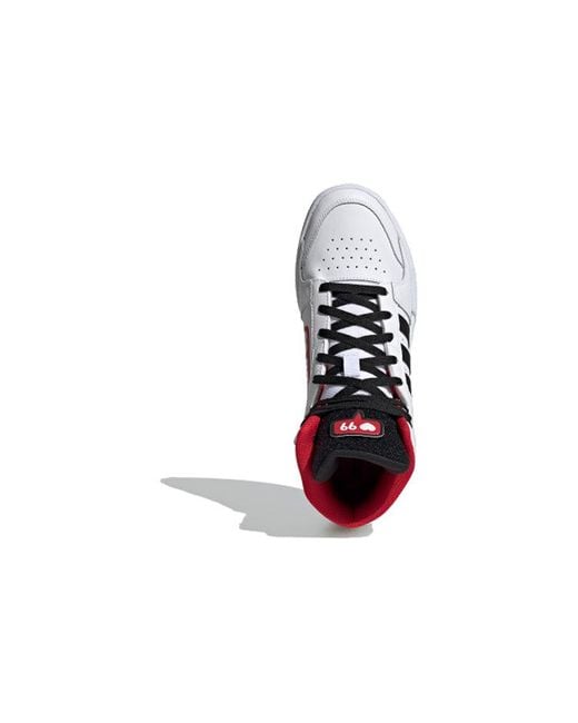 Adidas White Entrap Mid for men