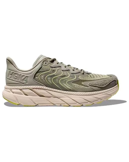 Hoka One One Brown Clifton Ls 'Barley Oat Milk' for men