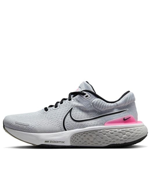 Nike Gray Zoomx Invincible Run Flyknit 2 'Light Smoke Hyper' for men