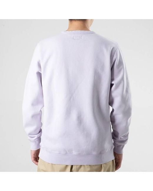 Converse Purple Jack Purcell Pullover Crewneck Sweatshirt 'Lilac' for men