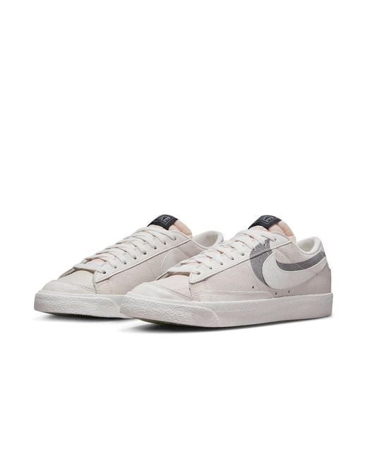 Nike White Blazer Low for men