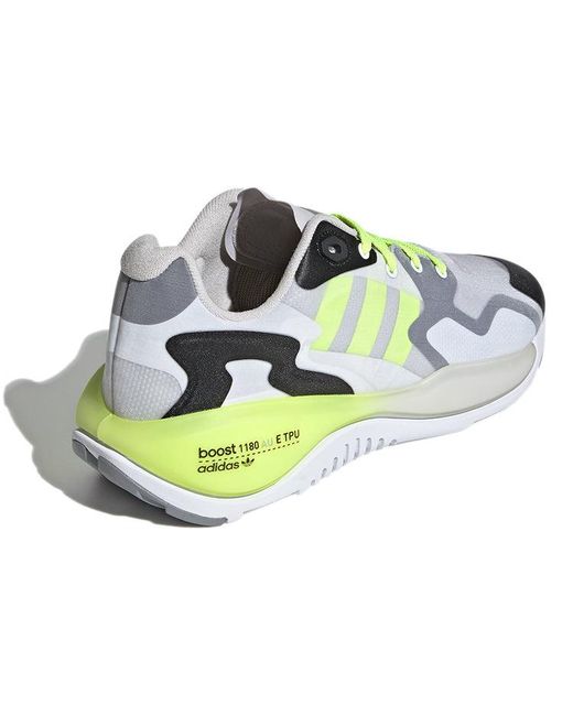 Adidas Green Zx Alkyne Solar' for men