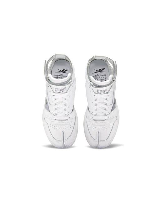 Reebok White Maison Margiela X Classic Leather Tabi High for men
