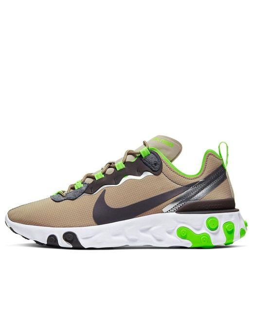 Nike Green React Element 55 'Lime' for men