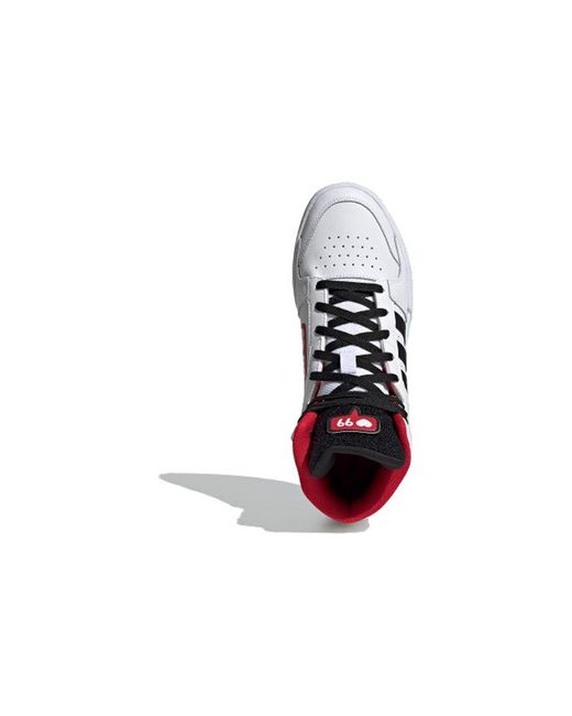 Adidas White Entrap Mid for men