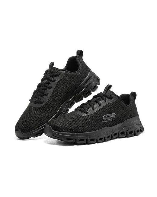 Skechers Black Glide-Step Shoes 'Core' for men
