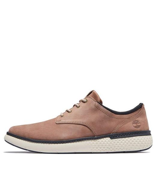 Timberland Brown Cross Mark Pt Oxford Trainers for men