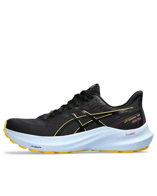 Asics Black (Wmns) Gt-2000 12 Gore-Tex Saffron'