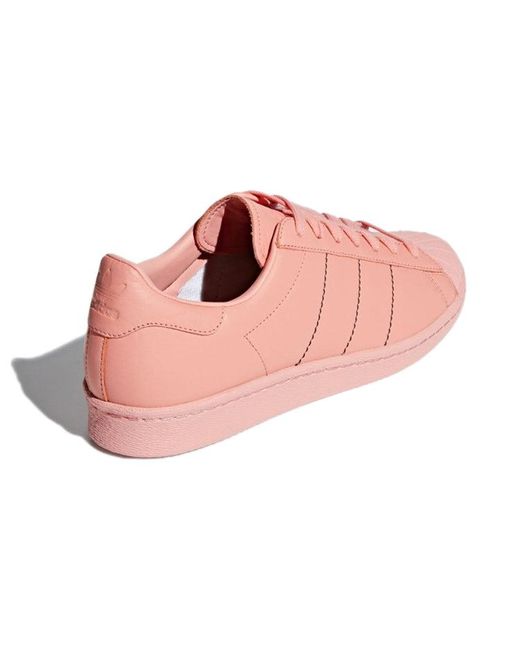 Adidas Pink Originals Superstar 80S for men