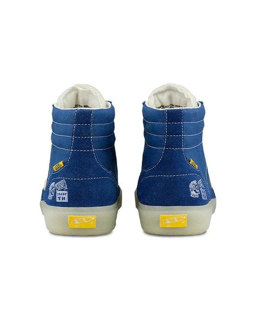 Vans Blue Th Epoch Racer Lx Sneakers for men