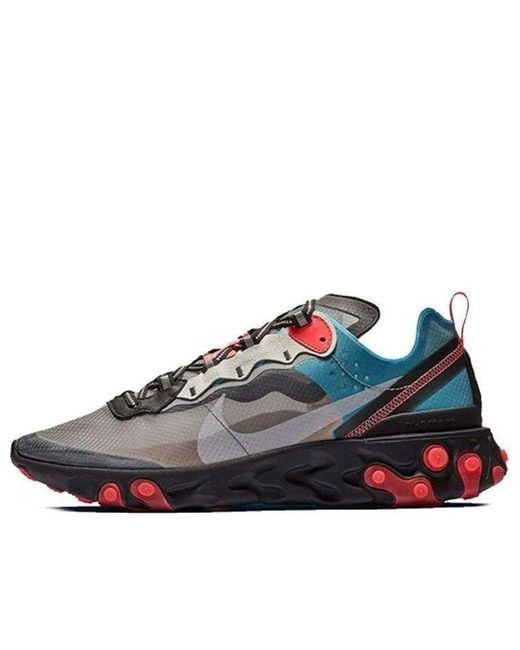 Nike Blue React Element 87 'Solar' for men