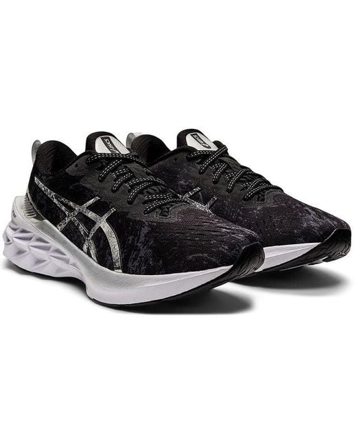 Asics Black (Wmns) Novablast 2 Platinum 'Carrier Pure'