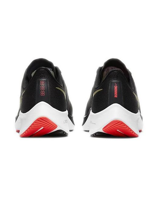 Nike Black Air Zoom Pegasus 37 Road Running Shoes for men