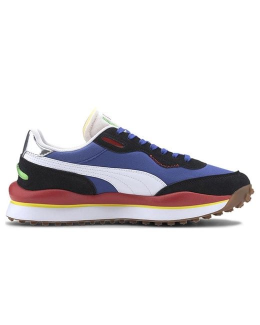 PUMA Style Rider 'play On - Dazzling Blue High Risk Red' for men