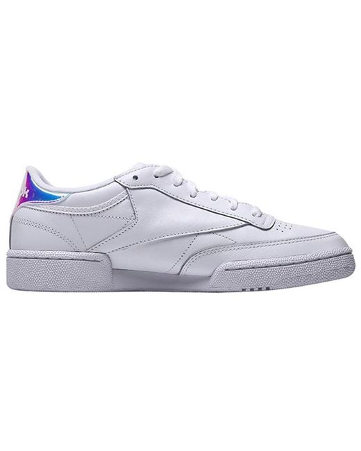 Reebok White Club C 85 Mu 'Iridescent Hologram'