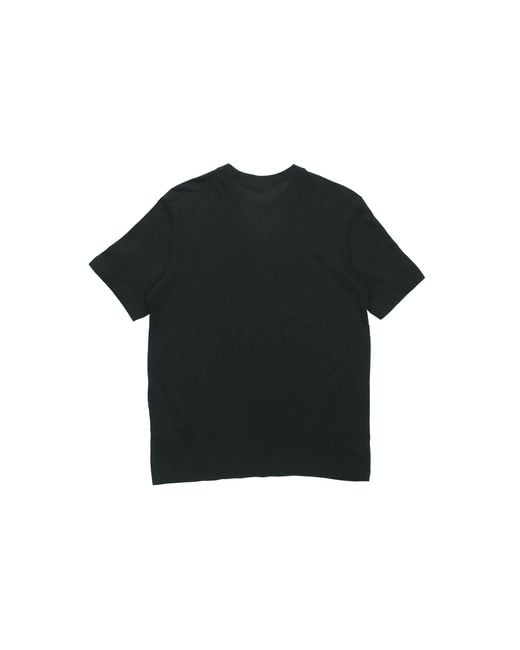 Nike Black Just Do It Contrasting Colors Alphabet Printing Round Neck Short Sleeve for men