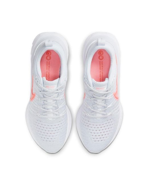 Nike White (Wmns) React Infinity Run Flyknit 2 'Sunset Pulse'