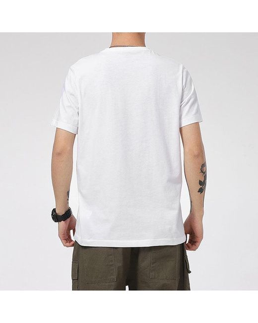 PUMA White Essentials Logo Tee for men