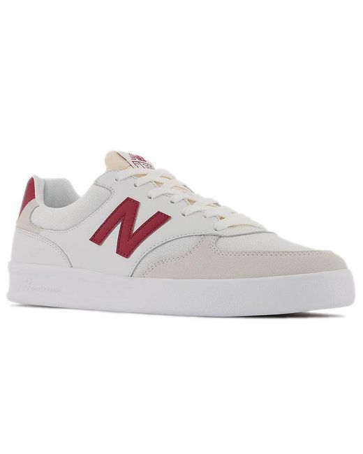 New Balance White 300 Series V3 Sneakers for men