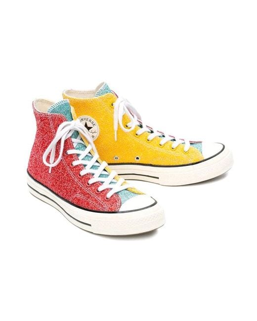 Converse Red Jw Anderson X Chuck 70 Hi 'Glitter Pack for men