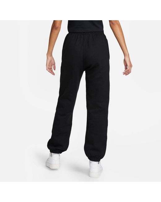 Nike Black (Wmns) Solo Swoosh Sweatpants