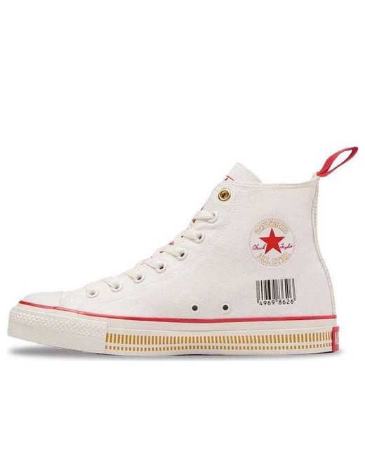 Converse White All Star Hi 'Nissin Cup Noodle' for men
