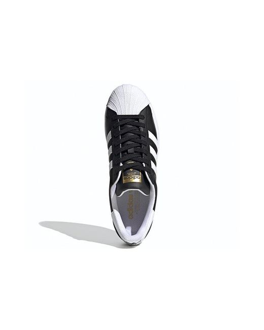 Adidas Blue Originals Superstar Shoes for men