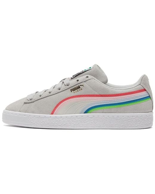 PUMA White Suede Triplex Tech for men