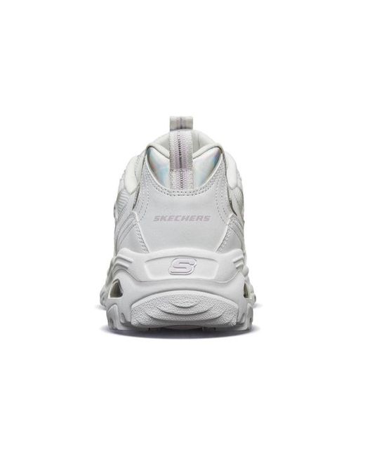 Skechers White (Wmns) D Lites 1.0 Gs