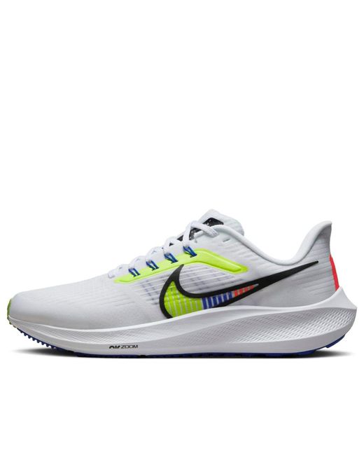 Nike White Air Zoom Pegasus 39 Premium Volt' Dx1627-100 for men