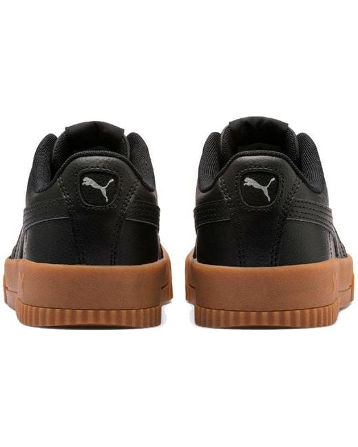 PUMA Black (Wmns) Carina Leather
