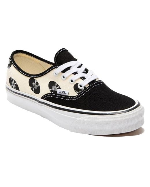 Vans Black Wacko Maria X Authentic Lx 'Records for men