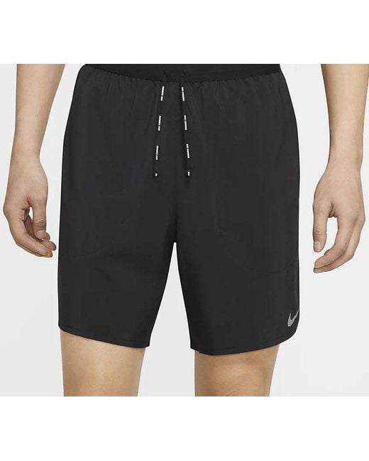 Nike Black Flex Stride 7 Brief Running Shorts for men